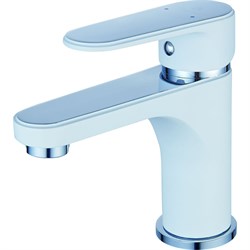 Монолитный смеситель для умывальника DIADONNA D87-110117W - фото 16718420