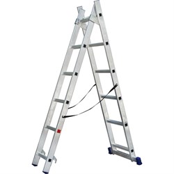 Двухсекционная алюминиевая лестница SMARTY SN011-206 - фото 16720085