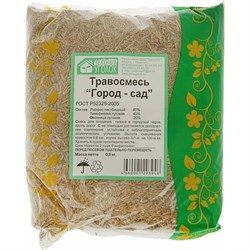 Семена газона Зеленый уголок Травосмесь Город-сад - фото 16720684