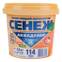 Антисептик для дерева СЕНЕЖ АКВАДЕКОР - фото 16726947
