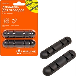 Держатель для 4 проводов AIRLINE AEBJ302 - фото 16730371