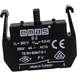 Блок-контакт EMAS PVB2 - фото 16730936