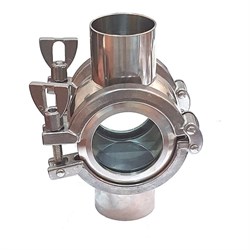 Четырехходовой диоптр на клампах ТПК «Московия» ЧДК-DN50 - фото 16732971