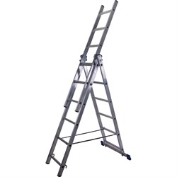 Универсальная трехсекционная лестница STAIRS AL306 - фото 16734077