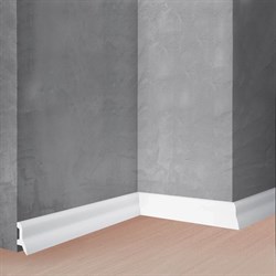 Ударопрочный влагостойкий напольный плинтус под покраску Stenopol C7230 - фото 16734644