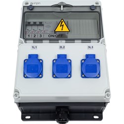 Комбинация розеток INPIN 920003r - фото 16735757