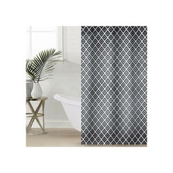 Штора для ванной Доляна Ромбы - фото 16736663