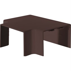 Т-образный угол TDM ELECTRIC КМТ 60x40 бук - фото 16737064