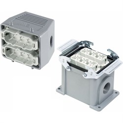 Прямоугольный промышленный разъем Mete Enerji H12HSB-A2M-D2F - фото 16737184