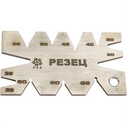 Шаблон для заточки резьбовых резцов TLX 70614 - фото 16737596