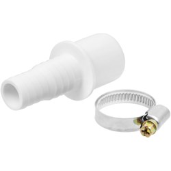 Прямой штуцер для сливного шланга стиральных машин MasterProf ИС.110662 - фото 16738539