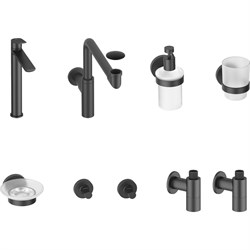 Высокий смеситель для накладной раковины Wellsee ICON! for life - фото 16742118