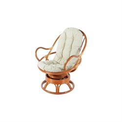 Вращающееся кресло Vinotti 05/01 Коньяк - фото 16742337