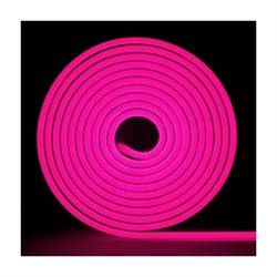 Неоновая светодиодная лента MAKSILED ML-NF-24V-0612-Pink - фото 16743006