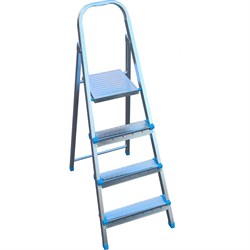Стальная стремянка ZALGER 711-4 - фото 16743397