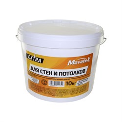 Водоэмульсионная краска для стен и потолков Movatex EXTRA - фото 16744664