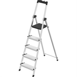 Алюминиевая стремянка ZALGER 211-5 - фото 16745283