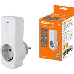 Розетка в розетку для беспроводного управления нагрузкой "Уютный дом" TDM ELECTRIC Р1 - фото 16746781