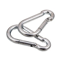 Комплект усиленных универсальных стальных карабинов Forceberg HOME and DIY - фото 16747029