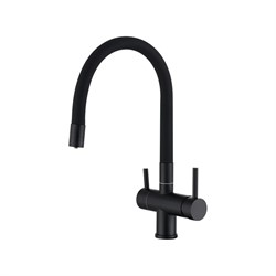 Кухонный смеситель EMAR ЕС - 3015 black - фото 16747031