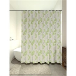 Штора для ванной PRIMANOVA Greenery - фото 16750034