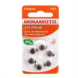 Слуховая батарейка MINAMOTO 8813 - фото 16762426
