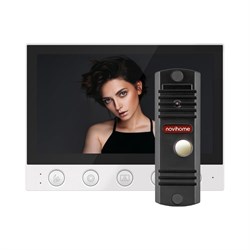 Комплект видеодомофона для дома, дачи, квартиры Novihome simple 7 kit - фото 16764010