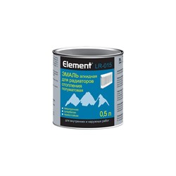 Алкидная эмаль для радиаторов ALPA полуматовая 0,5л - фото 16765098