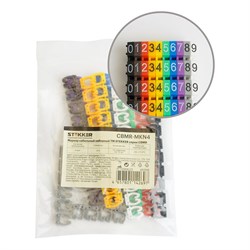 Кабельный наборный маркер Stekker CBMR-MKN4 - фото 16765481