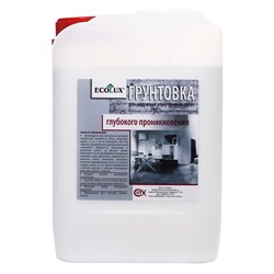 Грунтовка глубокого проникновения ECOLUX 4607133681739 - фото 16767682