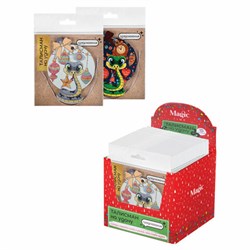 Новогоднее подвесное украшение 11 см, "Змейка на удачу" со скретч-слоем и предсказаниями, 92088 - фото 16776475