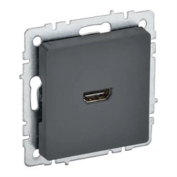 Hdmi-розетка IEK Brite рhdmi-0-брг - фото 16781883