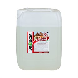 Огнебиозащитный состав для древесины Экодом Огнебио - фото 16785474