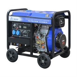 Дизельный сварочный генератор ТСС PRO DGW 3.0/250E-R - фото 16787434