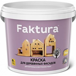 Акриловая краска для деревянных фасадов FAKTURA О02693 - фото 16788338