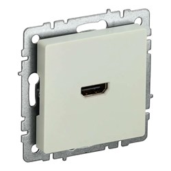 Hdmi-розетка IEK Brite рhdmi-0-бркр - фото 16788530