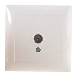 Телевизионная оконечная одноместная розетка Кунцево-Электро СЕЛЕНА РТВ1-0-399 - фото 16789445