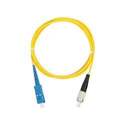 Переходной волоконно-оптический шнур NIKOMAX NMF-PC1S2C2-SCU-FCU-003 - фото 16792993