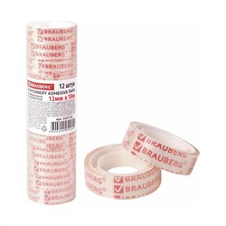 Канцелярская клейкая лента Brauberg 223122 - фото 16799649