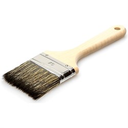 Флейцевая кисть для работ по дереву Лазурный берег КФ 70х14 С7 - фото 16802843