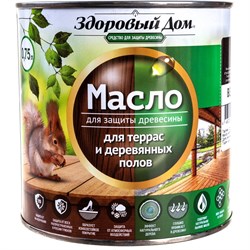 Масло для террас и деревянных полов Здоровый дом Лк-00009557 - фото 16802904