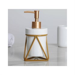 Дозатор для жидкого мыла Доляна Геометрика - фото 16803717