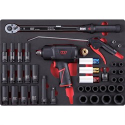 Набор пневмоинструмента MIGHTY SEVEN NC-4255QA - фото 16804845