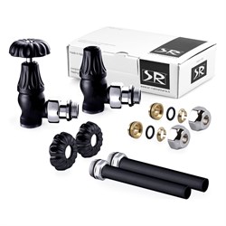 Комплект угловых вентилей SR Rubinetterie Floral Old Style - фото 16806258