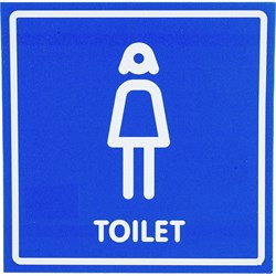 Табличка Контур Лайн Туалет женский - фото 16806821