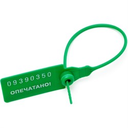 Пластиковая номерная пломба ООО Пломба.Ру КПП-3-1601 ст 619311 - фото 16806883