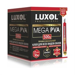 Профессиональный обойный клей LUXOL MEGA PVA - фото 16807668