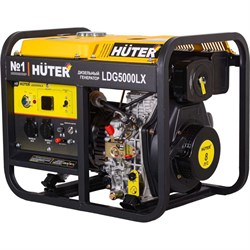 Дизельный электрогенератор HUTER LDG 5000LX - фото 16809558