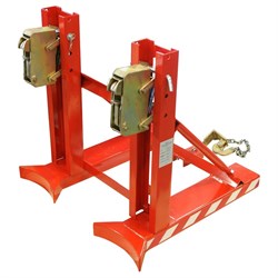 Захват для бочек на вилочный погрузчик TOR 720 кг DG720A (2 бочки) - фото 16810569