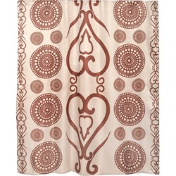 Тканевая занавеска-штора для ванной комнаты WESS Zelidzh - фото 16810859